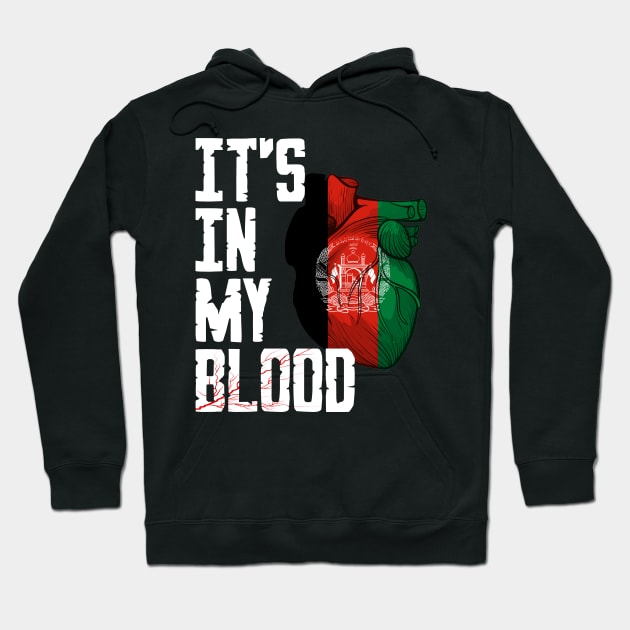 Afghanistan it's in my Blood Hoodie by IMITENE